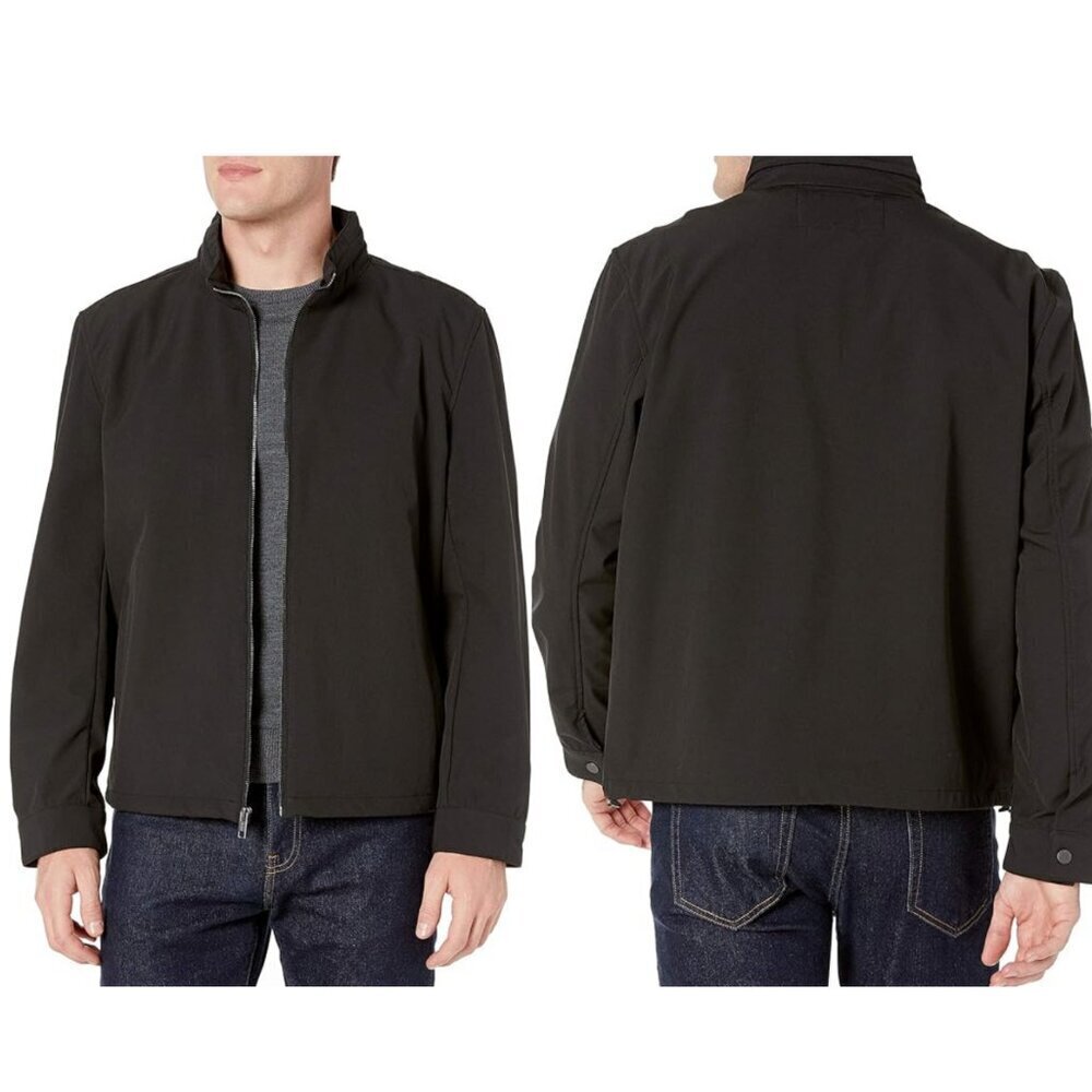 Marc New York by Andrew Marc Finn Jersey Lightweight Jacket black 29829